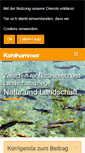 Mobile Screenshot of natur-und-landschaft.de